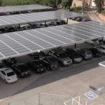 Solar Panels were installed on campus to make the school more energy efficient 