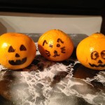 Clementine Jack-o-Lanterns