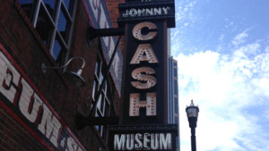 Johnny Cash Museum located downtown