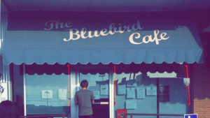 The Bluebird Cafe located in a small strip mall, makes big dreams come true