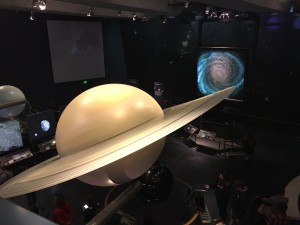 Top View of the Space Exhibit