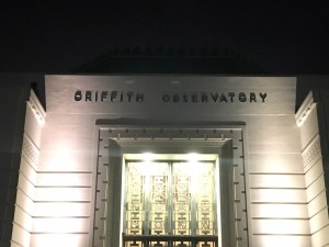 The Front of the Griffith Observatory 